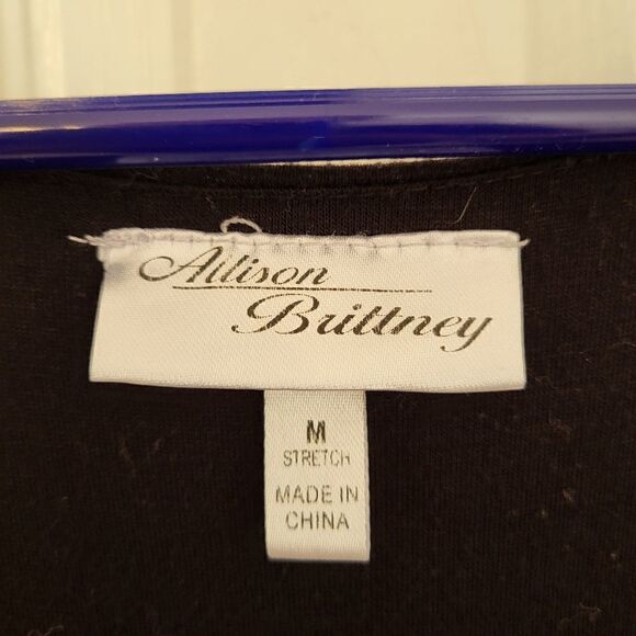 Allison Brittney sleeveless racer back chevron pink/black maxi dress - Picture 3 of 8